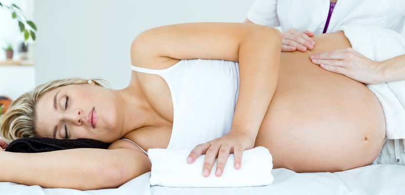 Schwangerschaftmassage